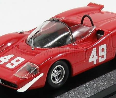 BEST-MODEL 1/43 ABARTH | 2000 SE 2nd N 49 MONT VENTOUX 1969 A.MERZARIO | RED