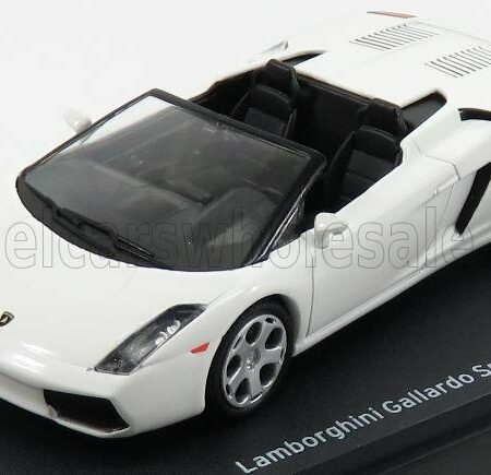 EDICOLA 1/43 LAMBORGHINI | GALLARDO SPIDER 2005 | WHITE