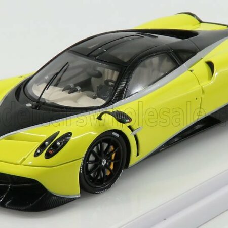 TRUESCALE 1/43 PAGANI | HUAYRA PACCHETTO TEMPESTA 2016 | GINEVRA YELLOW