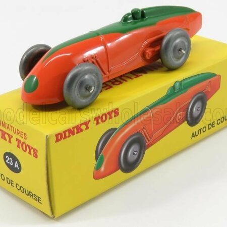 EDICOLA 1/43 DINKY | RACE CAR N 4 | ORANGE GREEN