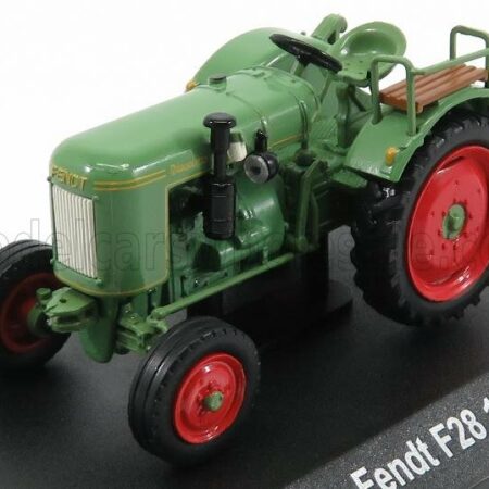 EDICOLA 1/43 FENDT | F28 TRACTOR TRUCK 1951 - CON VETRINA - WITH SHOWCASE | GREEN RED