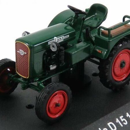 EDICOLA 1/43 HELA | D15 TRACTOR TRUCK 1950 - CON VETRINA - WITH SHOWCASE | GREEN RED