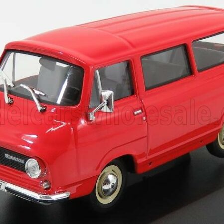 ABREX 1/43 SKODA | 1203 MINIBUS 1968 | RED