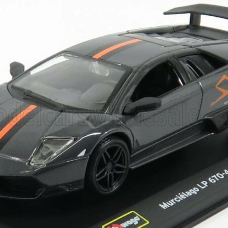 BURAGO 1/32 LAMBORGHINI | MURCIELAGO LP670-4 SV SUPERVELOCE CHINA LIMITED EDITION 2011 | GREY MET