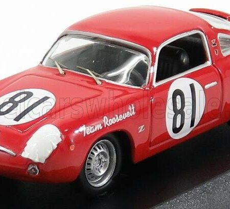 BEST-MODEL 1/43 FIAT | ABARTH 750 N 81 RECORD MONZA SCCA NATIONAL CUMBERLAND 1959 DUNCAN | RED