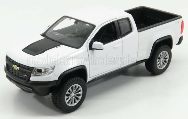 MAISTO 1/27 CHEVROLET | COLORADO ZR2 PICK-UP 2017 | WHITE BLACK