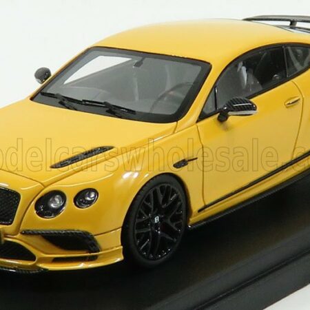 LOOKSMART 1/43 BENTLEY | CONTINENTAL SUPERSPORTS 2017 | MONACO YELLOW