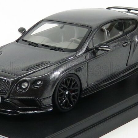 LOOKSMART 1/43 BENTLEY | CONTINENTAL SUPERSPORTS 2017 | MAGNETIC GREY MET