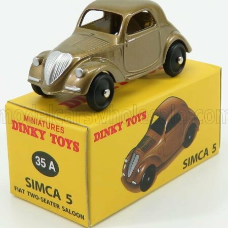 EDICOLA 1/43 SIMCA | 5 (fiat 500a topolino) 1936 | BROWN MET