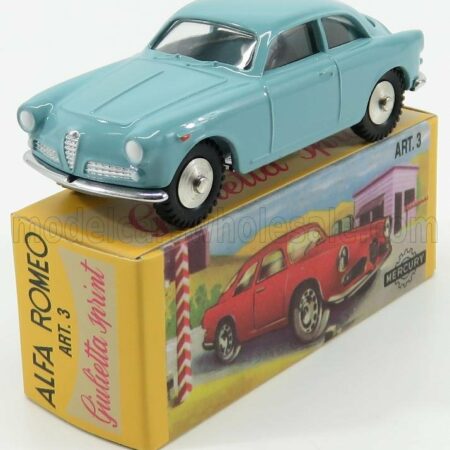 EDICOLA 1/48 ALFA ROMEO | GIULIETTA SPRINT 1957 | LIGHT BLUE