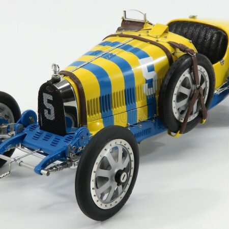 CMC 1/18 BUGATTI | T35 SUEDE N 5 NATION COULOR PROJECT SWEDEN 1924 | YELLOW BLUE