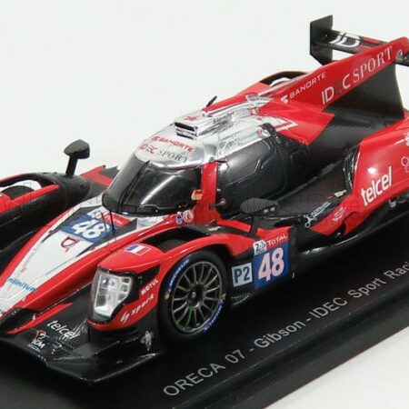 SPARK-MODEL 1/43 ORECA | 07 GIBSON TEAM IDEC SPORT RACING N 48 24h LE MANS 2018 P.LAFARGUE -P.L.CHATIN - M.ROJAS | RED