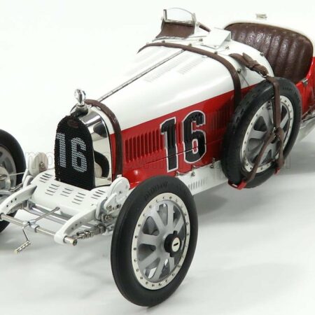 CMC 1/18 BUGATTI | T35 N 16 NATION COULOR PROJECT MONACO 1924 | RED WHITE