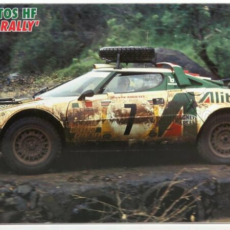 HASEGAWA 1/24 LANCIA | STRATOS HF ALITALIA N 7 3rd RALLY SAFARI 1977 SANDRO MUNARI - PIERO SODANO | WHITE GREEN RED