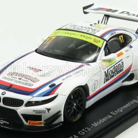 SPARK-MODEL 1/43 BMW | Z4 GT3 TEAM MODENA ENGINEERING N 17 FIA WORLD CUP MACAU 2016 RICKY CAPO | WHITE