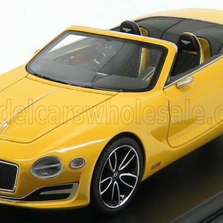 LOOKSMART 1/43 BENTLEY | EXP 12 SPEED 6e SPIDER CONCEPT 2017 | MONACO YELLOW