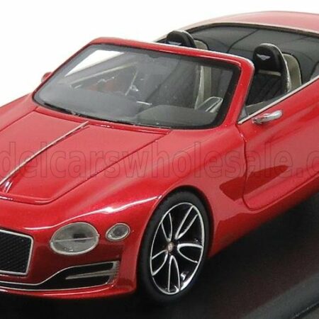 LOOKSMART 1/43 BENTLEY | EXP 12 SPEED 6e SPIDER CONCEPT 2017 | ST. JAMES RED