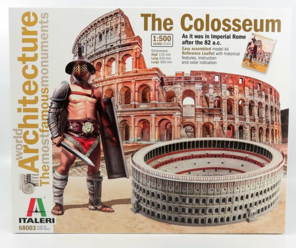 ITALERI  ACCESSORIES | THE COLOSSEUM - Lungh.LENGHT cm 41.0 X Largh.WIDTH cm 31.0 X Alt.HEIGHT cm 11.0 | /