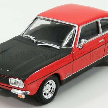 HONGWELL 1/43 FORD ENGLAND | CAPRI RS 1970 | RED MATT BLACK