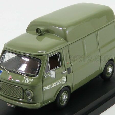 RIO-MODELS 1/43 FIAT | 238 VAN POLIZIA 1972 | GREEN