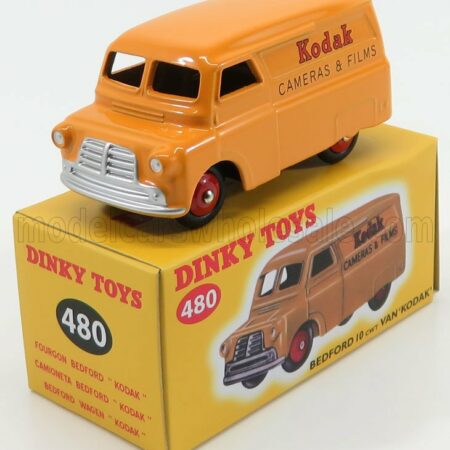 EDICOLA 1/43 BEDFORD | 10 VAN KODAK 1969 | YELLOW