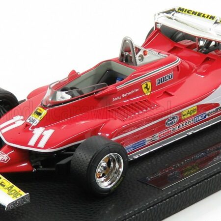 GP-REPLICAS 1/18 FERRARI | F1  312T4 N 11 GP MONTECARLO 1979 J.SCHECKTER 1979 WORLD CHAMPION | RED