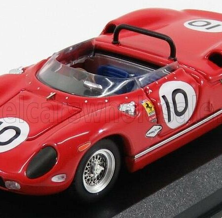 ART-MODEL 1/43 FERRARI | 250P NASSAU ch.0810 N 10 2nd GOVERNATOR'S TROPHY 1963 PEDRO RODRIGUEZ | RED