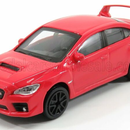 BURAGO 1/43 SUBARU | IMPREZA WRX STi 2017 | RED