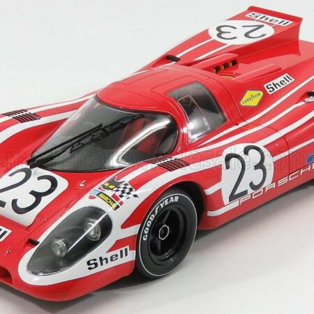 NOREV 1/12 PORSCHE | 917K TEAM SALZBURG N 23 WINNER 24h LE MANS 1970 H.HERRMANN - R.ATTWOOD | RED WHITE