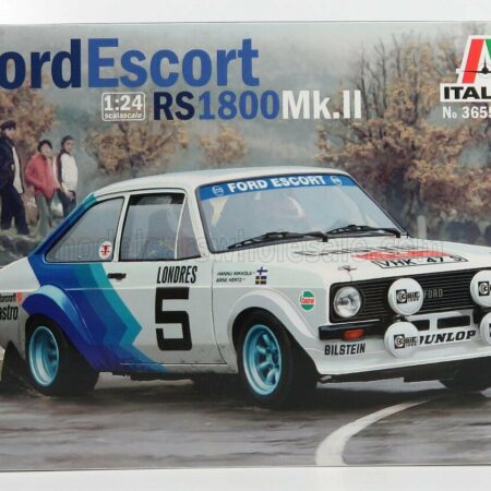 ITALERI 1/24 FORD ENGLAND | ESCORT MKII N 5 RALLY MONTECARLO 1979 H.MIKKOLA - A.HERTZ | /