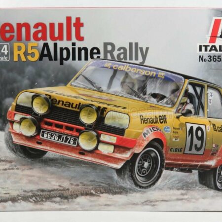 ITALERI 1/24 RENAULT | 5 ALPINE TURBO N 19 RALLY MONTECARLO 1978 JEAN RAGNOTTI - JEAN MARC ANDRIE + 5 ALPINE TURBO N 12 RALLY MONTECARLO 1978 F.DELAVAL | /