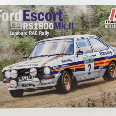 ITALERI 1/24 FORD ENGLAND | ESCORT MKII N 2 RALLY RAC LOMBARD 1981 A.VATANEN - D.RICHARDS | /