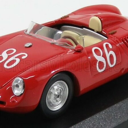 BEST-MODEL 1/43 PORSCHE | 550RS N 86 GOVERNATOR'S TROHPY 1958 F.CAMPELL | RED