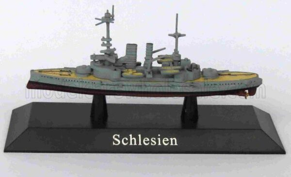 EDICOLA 1/1250 WARSHIP | SCHLESIEN BATTLESHIP GERMANY 1906 | MILITARY