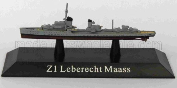 EDICOLA 1/1250 WARSHIP | Z1 LEBERECHT MAASS DESTROYER GERMANY 1935 | MILITARY