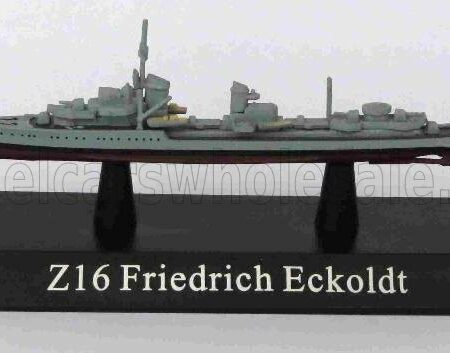 EDICOLA 1/1250 WARSHIP | Z16 FRIEDRICH ECKOLDT DESTROYER GERMANY 1936 | MILITARY