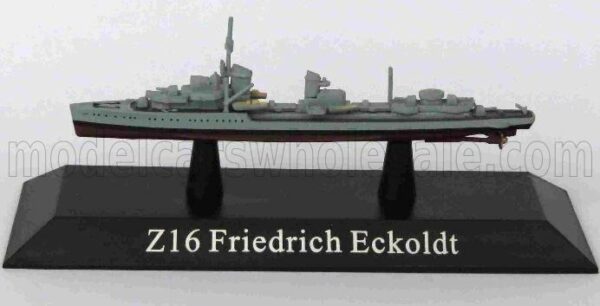 EDICOLA 1/1250 WARSHIP | Z16 FRIEDRICH ECKOLDT DESTROYER GERMANY 1936 | MILITARY