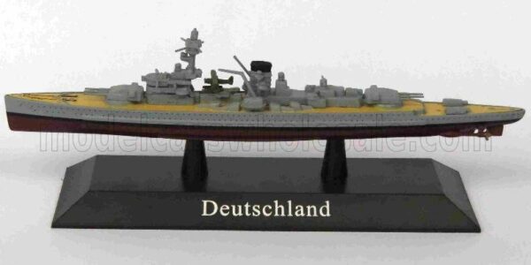 EDICOLA 1/1250 WARSHIP | DEUTSCHLAND TRAINING SHIP GERMANY 1960 | MILITARY