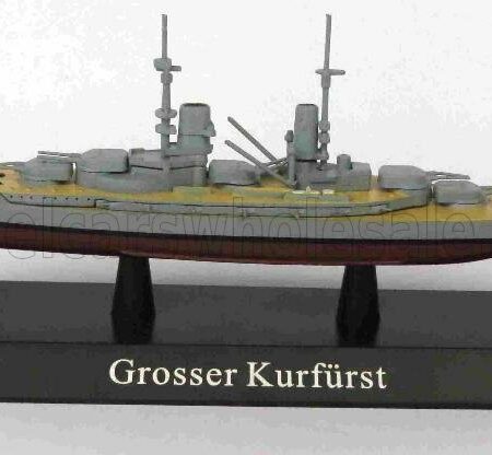 EDICOLA 1/1250 WARSHIP | GROSSER KURFURST BATTLESHIP GERMANY 1913 | MILITARY