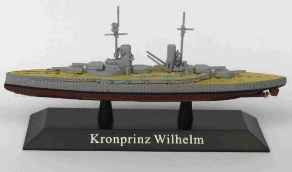 EDICOLA 1/1250 WARSHIP | KRONPRINZ WILHELM BATTLESHIP GERMANY 1914 | MILITARY