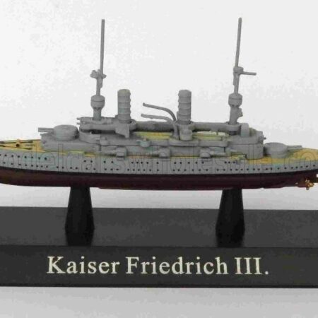 EDICOLA 1/1250 WARSHIP | KAISER FRIEDRICH III LINER WARSHIP GERMANY 1896 | MILITARY