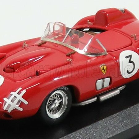 ART-MODEL 1/43 FERRARI | 335S SPIDER ch.0674 N 3 SWEDEN GP 1957 HAWTHORN - MUSSO | RED