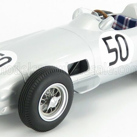 I-SCALE 1/18 MERCEDES BENZ | F1  W196 N 50 4th BRITISH GP 1955 P.TARUFFI | SILVER