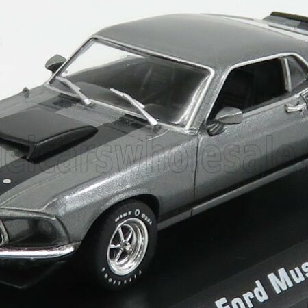 GREENLIGHT 1/43 FORD USA | MUSTANG BOSS 429 COUPE 1969 - JOHN WICK MOVIE I 2014 | GREY MET