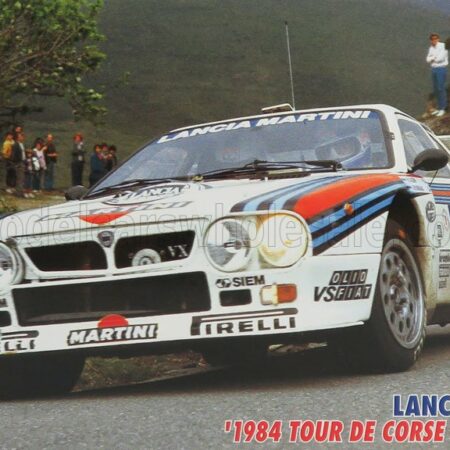 HASEGAWA 1/24 LANCIA | 037 TEAM MARTINI RACING N 5 WINNER RALLY TOUR DE CORSE 1984 M.ALEN - I.KIVIMAKI | /
