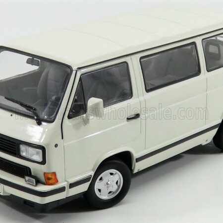 NOREV 1/18 VOLKSWAGEN | T3 MULTIVAN MINIBUS WHITE STAR 1992 | WHITE