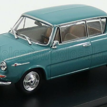 ABREX 1/43 SKODA | 1100 MBX 2-DOOR 1969 | LIGHT TORQUOISE