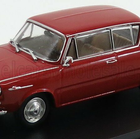 ABREX 1/43 SKODA | 1100 MBX 2-DOOR 1969 | RUBY RED