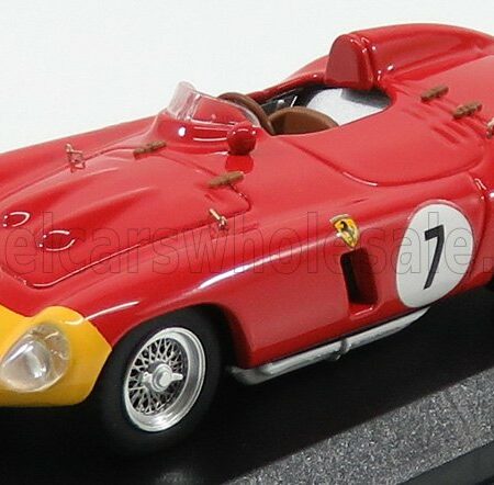 ART-MODEL 1/43 FERRARI | 857S ch.0578 N 7 5th 1000km PARIS-MONTHLERY 1956 DE PORDAGO - HILL | RED