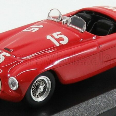 ART-MODEL 1/43 FERRARI | 166MM BARCHETTA ch.0016 N 15 WINNER LUXEMBURG GP 1949 L.VILLORESI | RED